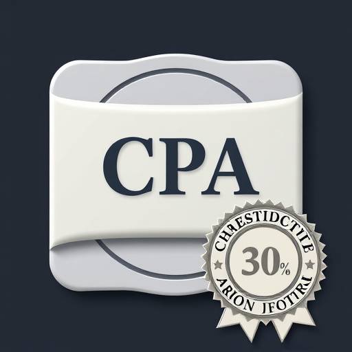 Certification icon for 'Certified Public Accountant'